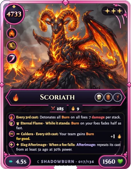 Scoriath, card