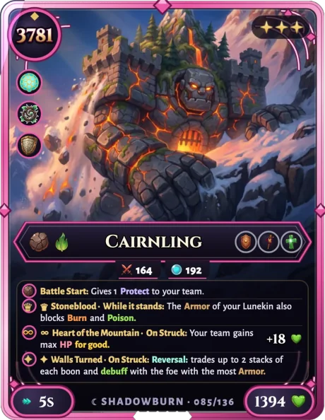 Cairnling, card